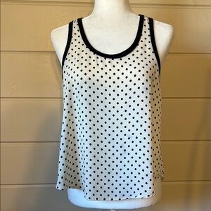 Lush Polka Dot Sleeveless Top – Size Medium